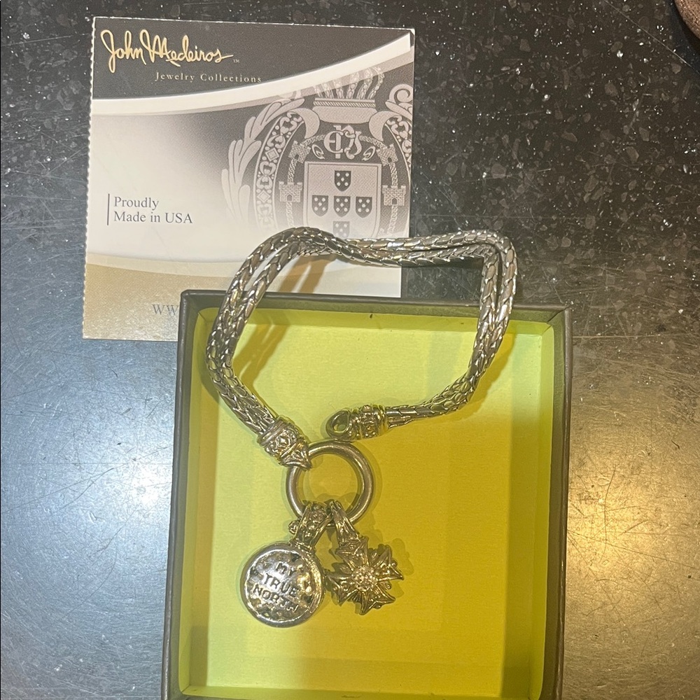 John Medeiros Silver Bracelet
